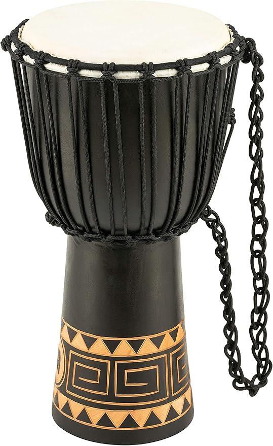 meinl percussion hdj1-s headliner rope tuned djembe congo series